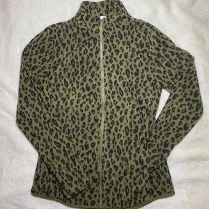 Cheetah / Leopard Zip Up